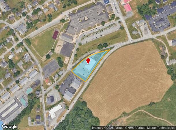  100 Fieldview Ave, Morgantown, WV Parcel Map