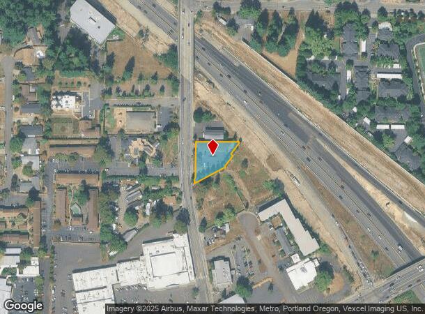 11580 Sw Hall Blvd, Portland, OR Parcel Map