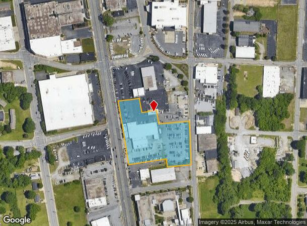 701 S Main St, High Point, NC Parcel Map