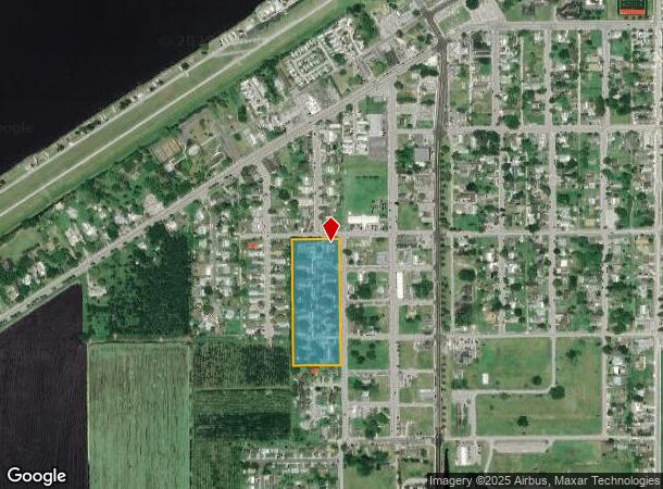  343 J Malone Dr, Pahokee, FL Parcel Map