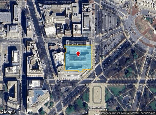  400 N Capitol St Nw, Washington, DC Parcel Map