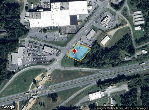 100 Malcolm Blvd, Connelly Springs, NC Parcel Map