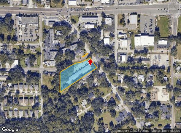 345 E Robertson St, Brandon, FL Parcel Map