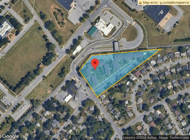  1701 W 7Th St, Frederick, MD Parcel Map