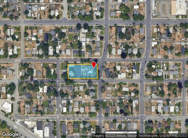  2659 N Ash St, Spokane, WA Parcel Map