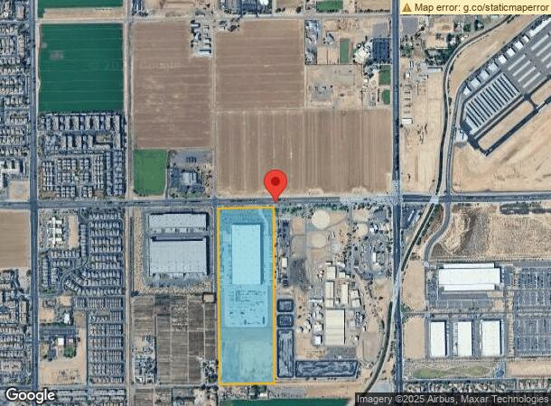  675 E Queen Creek Rd, Chandler, AZ Parcel Map