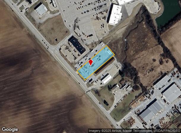  2893 Progress Way, Wilmington, OH Parcel Map