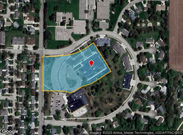 1 Roundwind Rd, Luverne, MN Parcel Map