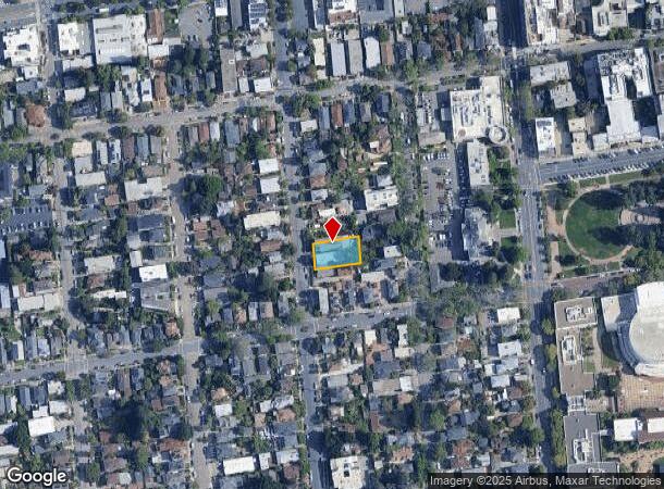  2133 Grant St, Berkeley, CA Parcel Map