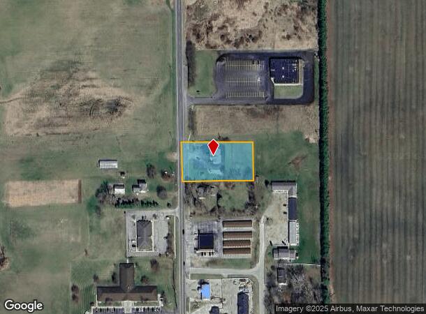  8877 Onsted Hwy, Onsted, MI Parcel Map