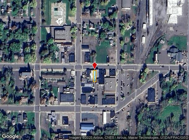 260 W 4Th St, Rush City, MN Parcel Map