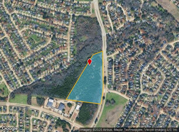 1621 N Clark Rd, Cedar Hill, TX Parcel Map