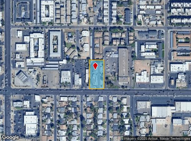  3314 E Thomas Rd, Phoenix, AZ Parcel Map