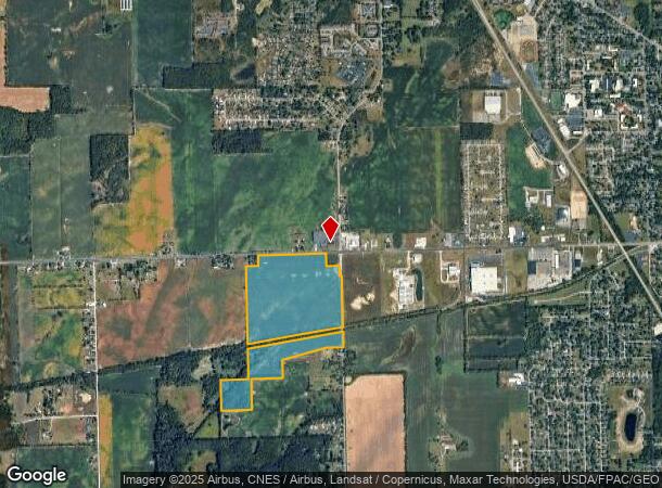  3000 W Beecher Rd, Adrian, MI Parcel Map