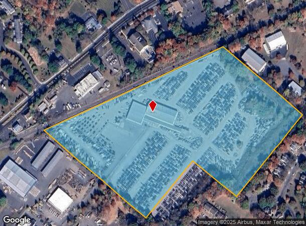  77 Bristol Rd, Chalfont, PA Parcel Map