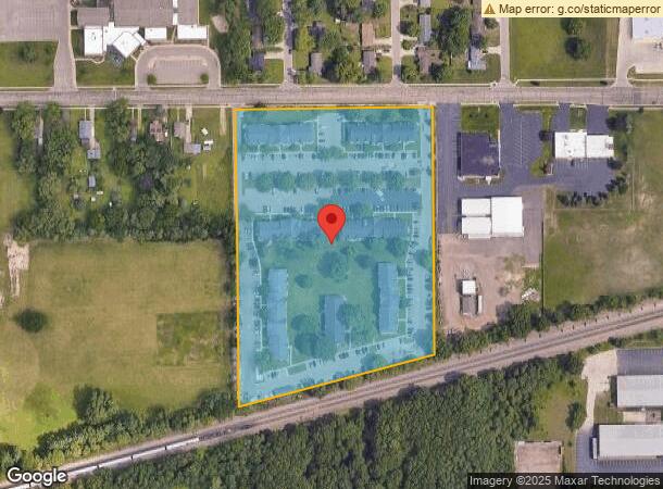  701 Avenue A, Springfield, MI Parcel Map