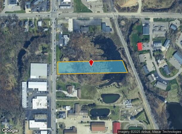  3317 S Burdick St, Kalamazoo, MI Parcel Map