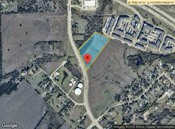  9850 Merritt Rd, Rowlett, TX Parcel Map