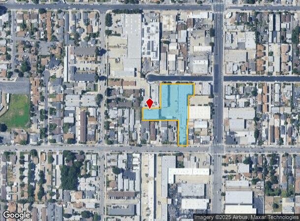  10932 Schmidt Rd, El Monte, CA Parcel Map