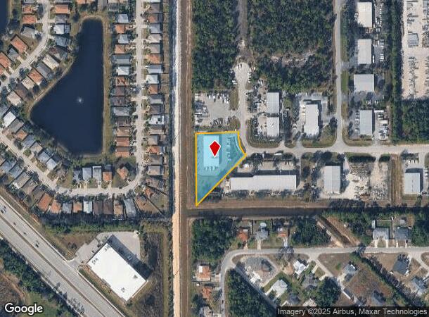 201 Wallace Ave, Lehigh Acres, FL Parcel Map