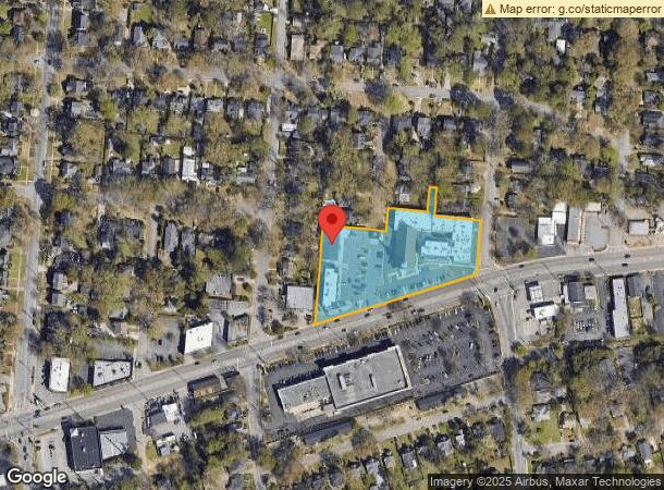  2809 Rosewood Dr, Columbia, SC Parcel Map