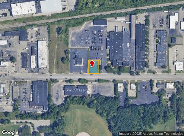  1323 Michigan St Ne, Grand Rapids, MI Parcel Map