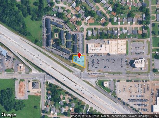 4645 Tinker Diagonal, Oklahoma City, OK Parcel Map