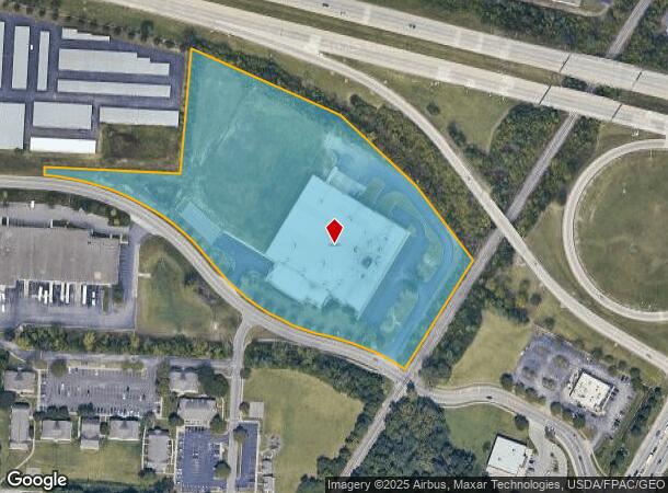 3150 Urbancrest Industrial Dr, Urbancrest, OH Parcel Map
