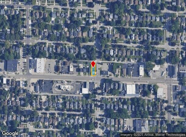  1101 Fulton St W, Grand Rapids, MI Parcel Map