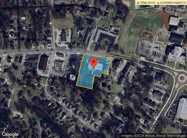  411 W Stephen Foster Ave, Bardstown, KY Parcel Map