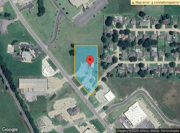  908 S Lee St, Fort Gibson, OK Parcel Map