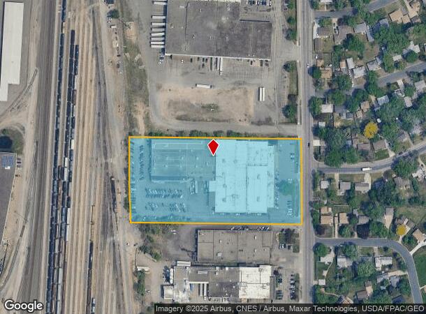 5280 Main St Ne, Minneapolis, MN Parcel Map