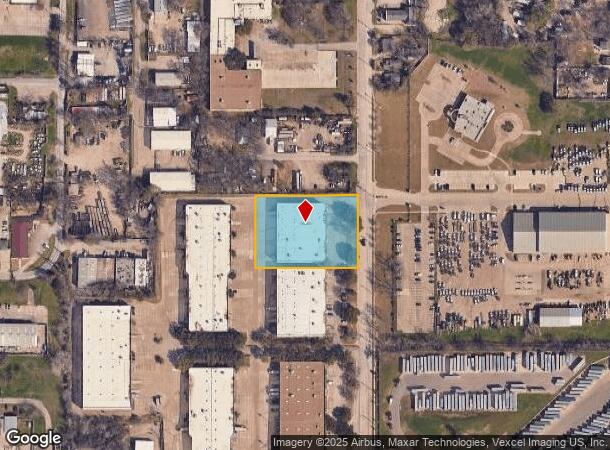 1125 N Union Bower Rd, Irving, TX Parcel Map