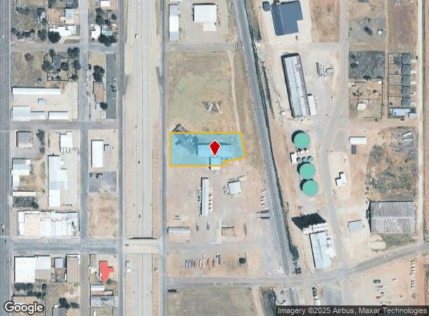 824 Avenue B, Abernathy, TX Parcel Map
