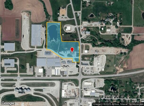  925 N Miami Ave, Marshall, MO Parcel Map