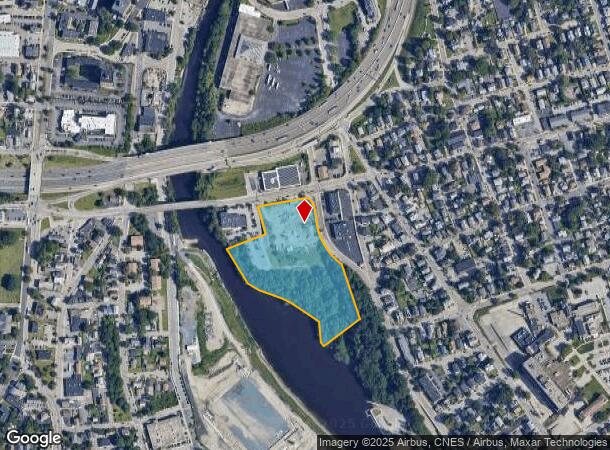  45 Division St, Pawtucket, RI Parcel Map