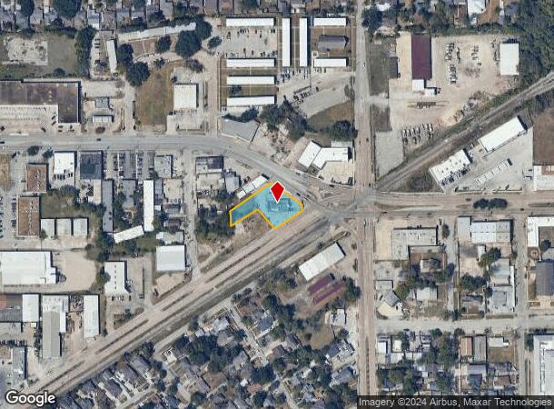  7170 Lawndale St, Houston, TX Parcel Map