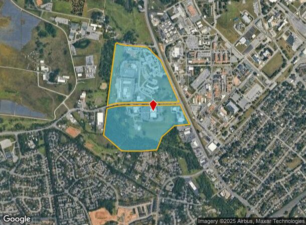  350 Montevue Ln, Frederick, MD Parcel Map
