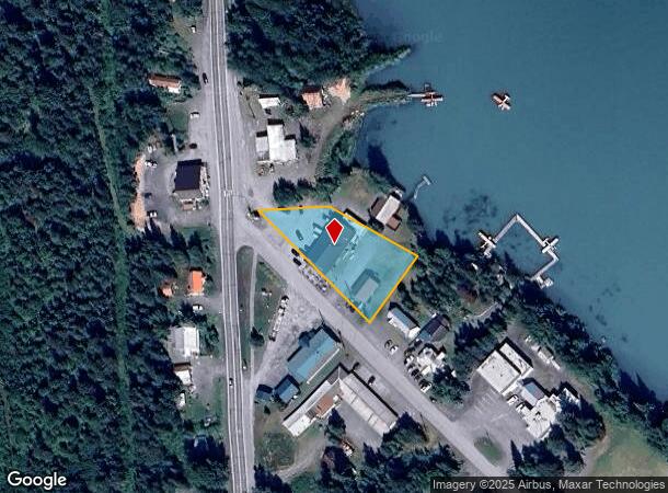 33654 Depot Rd, Moose Pass, AK Parcel Map