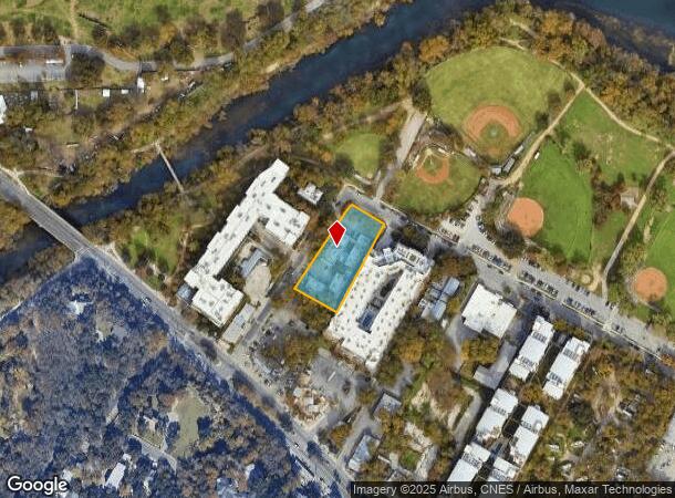  1725 Toomey Rd, Austin, TX Parcel Map