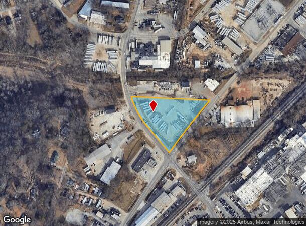  1035 Dorsey St, Gainesville, GA Parcel Map