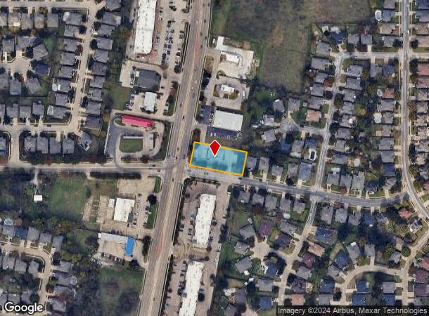  6321 S Cooper St, Arlington, TX Parcel Map