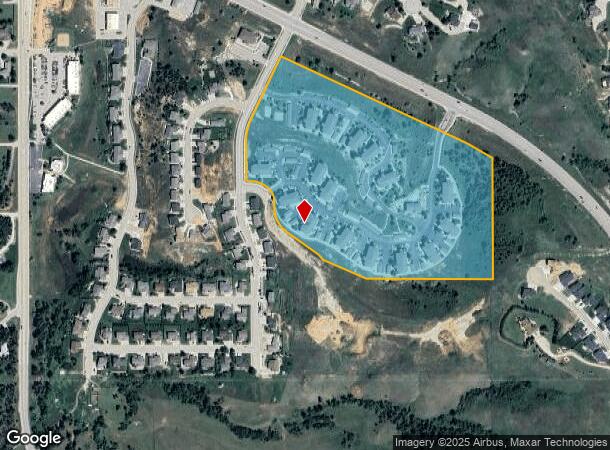 2621 Belgarde Blvd, Rapid City, SD Parcel Map