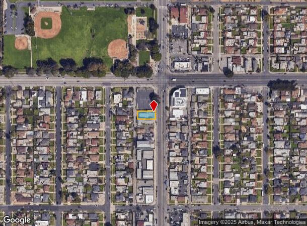 10015 S Western Ave, Los Angeles, CA Parcel Map