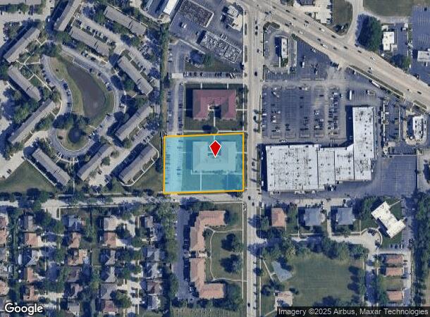 500 N Mill Rd, Addison, IL Parcel Map