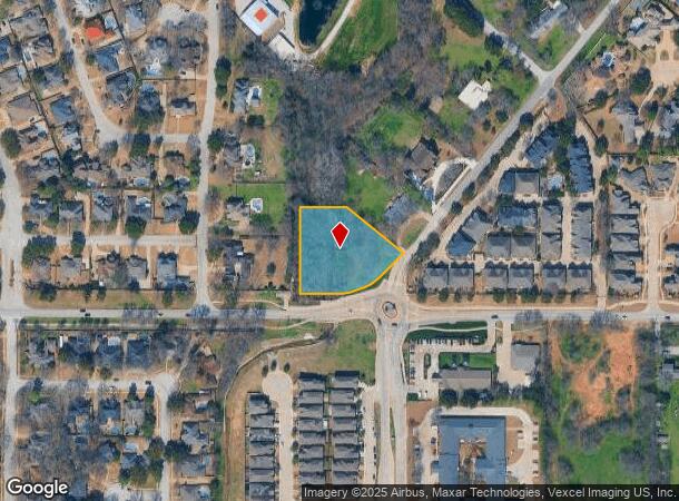  3900 Jackson Rd, Colleyville, TX Parcel Map