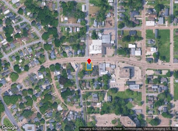 823 W Congress St, Lafayette, LA Parcel Map
