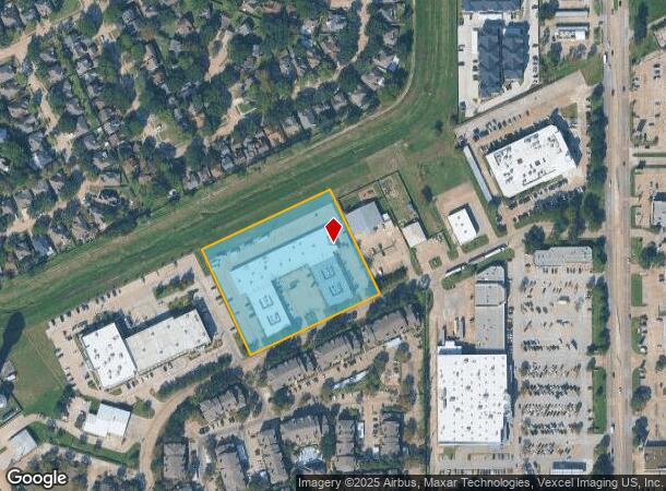 11210 Steeplecrest Dr, Houston, TX Parcel Map