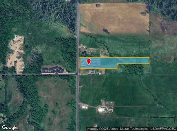 1104 Rush Rd, Chehalis, WA Parcel Map