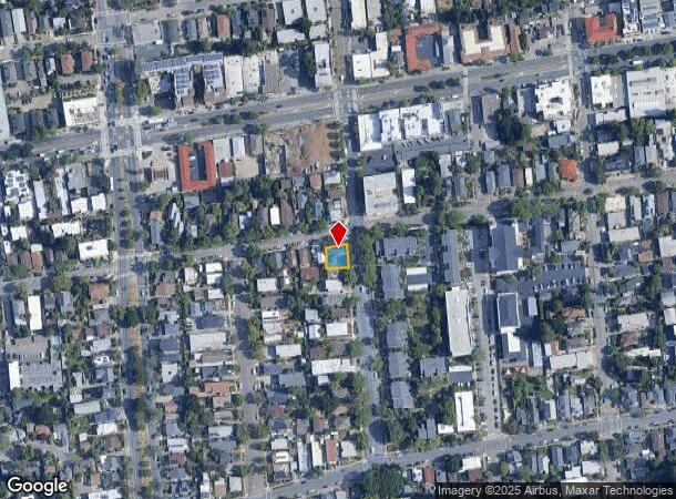  2100 California St, Berkeley, CA Parcel Map
